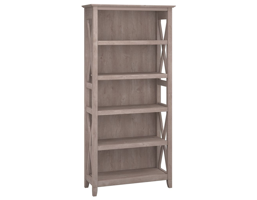 COASTAL 5 Shelf Bookcase