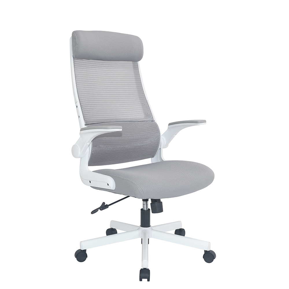 AERO Mesh/Facbric Office Chair (Grey)